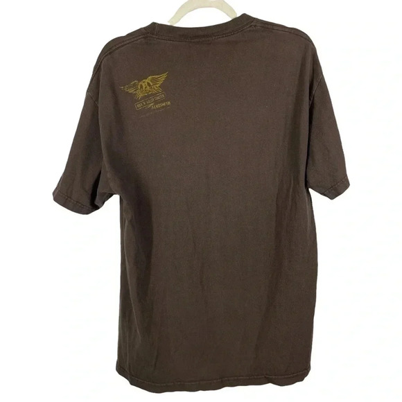 Walt Disney World Aerosmith Brown Two sided size Large - Picture 2 of 7